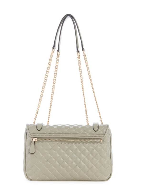 Cумка Guess Adam Quilted Convertible Crossbody Taupe