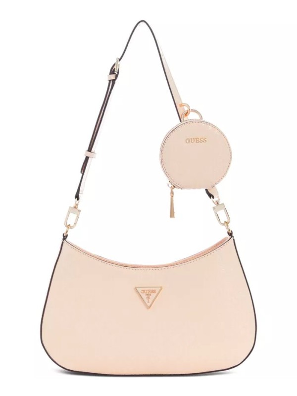 Cумка GUESS Alexie G Shine Top Zip Medium Shoulder Bag Powder