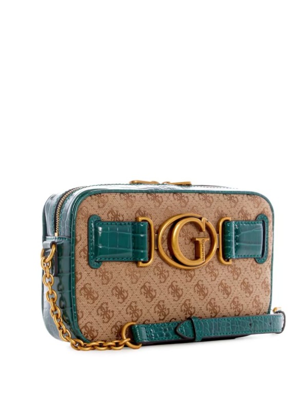 Сумка Guess Aviana Camera Bag Latte/blue