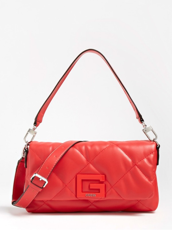 Cумка GUESS Brightside Quilted Красная