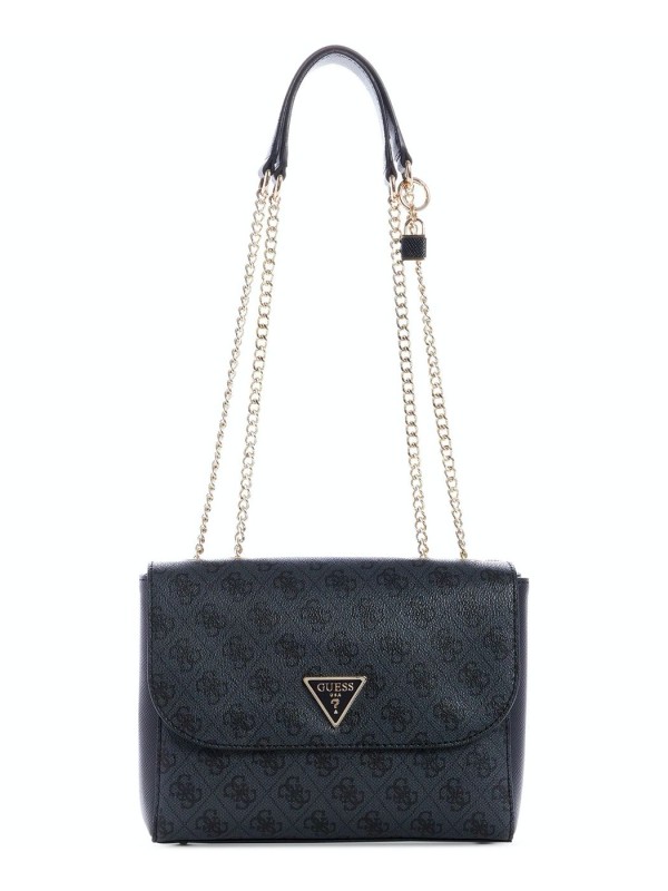 Cумка GUESS Cordelia Logo Convertible Crossbody Black logo