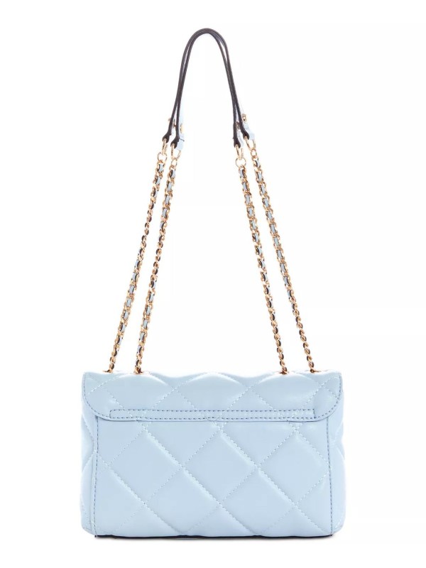 Cумка Guess Fantine Convertible Shoulder Flap Bag Light Blue