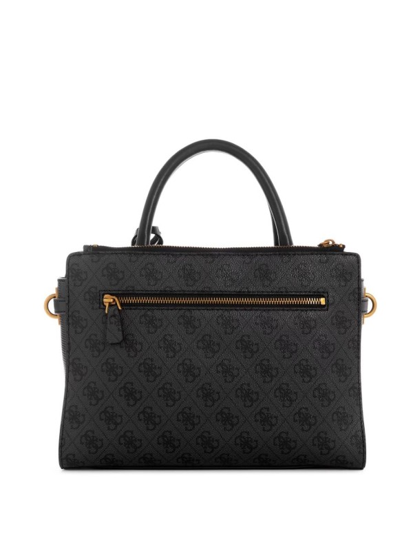 Cумка Guess ARLENIS LOGO PRINT SATCHEL Black