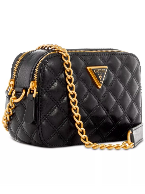 Cумка GUESS Giully Small Quilted Double Top Zip Camera Bag	
