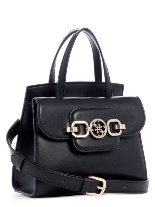 Cумка Guess Hensely Mini Satchel Lakota Black