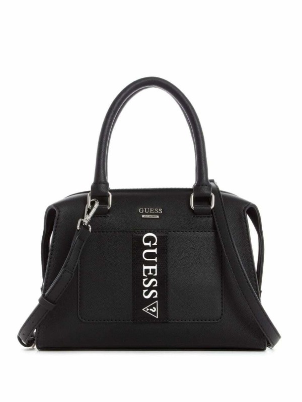 Cумка Guess MALEEK LOGO SATCHEL Black