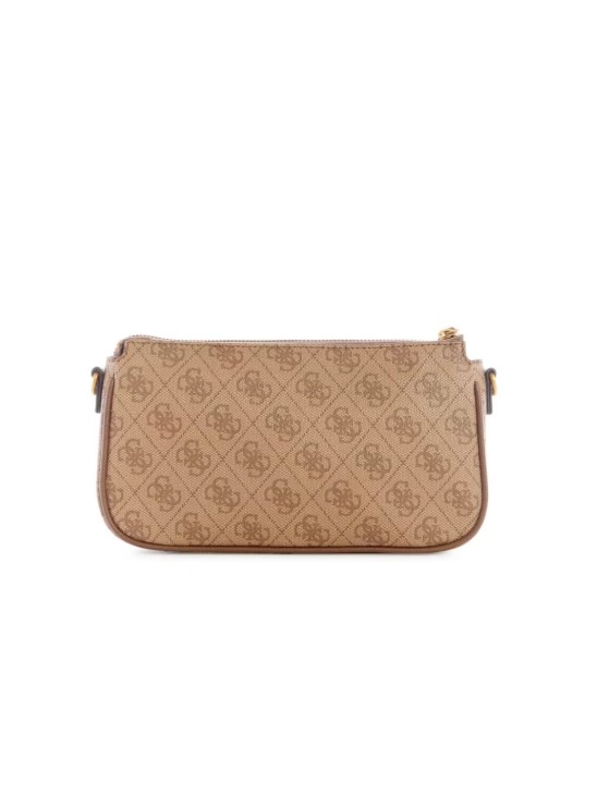 Cумка Guess Nell Logo Double Pouch Crossbody Light vintage