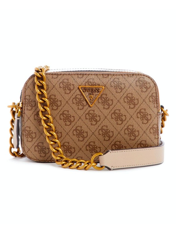 Cумка GUESS Noele Camera Bag brown logo