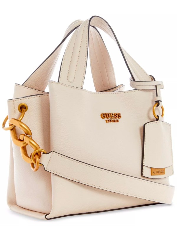 Cумка GUESS Zed Girlfriend Triple Compartment Medium Carryall Satchel Beige