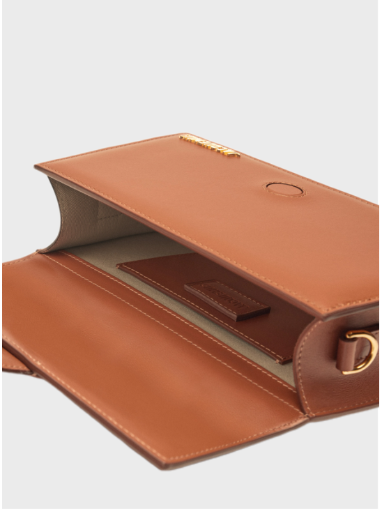 Сумка Jacquemus The Large Bambino Light Brown