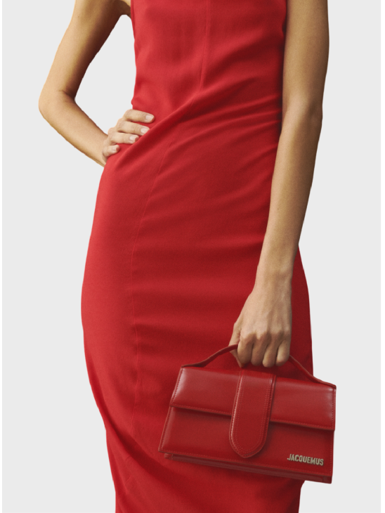 Сумка Jacquemus The Large Bambino Red