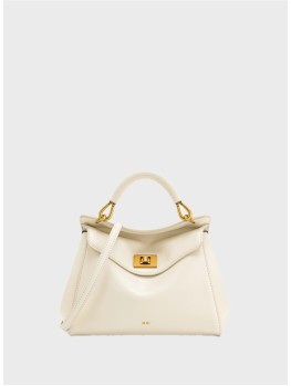 Cумка JW Pei Lucia Classic Top Handbag White
