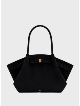 Cумка JW Pei Hana Medium Faux Suede Tote Black