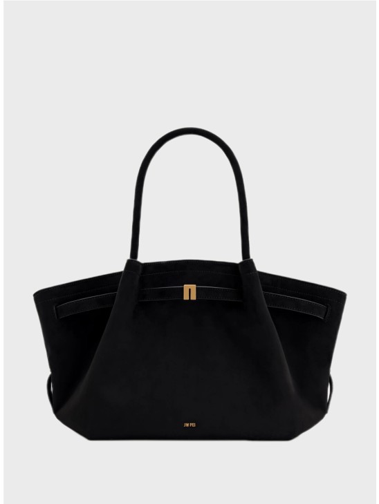 Сумка JW Pei Hana Medium Faux Suede Tote Black