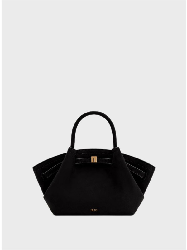 Cумка JW Pei Hana Mini Faux Suede Tote Black