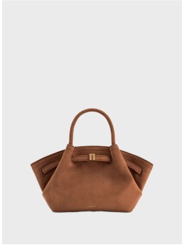 Cумка JW Pei Hana Mini Faux Suede Tote Brown