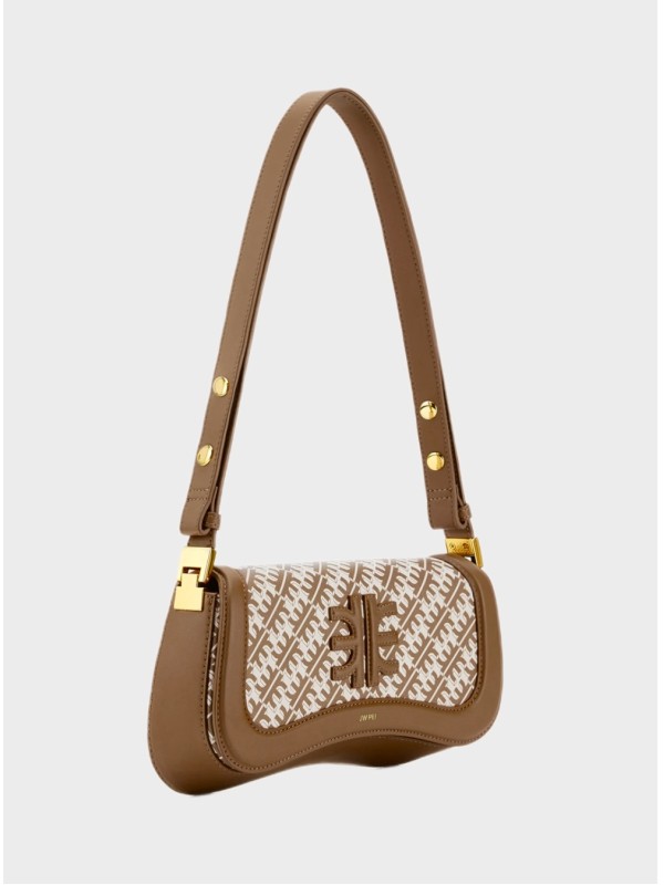 Cумка JW PEI Women's Joy Shoulder Bag Brown logo