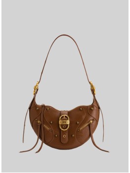 Сумка JW Pei Tessa Crushed Shoulder Bag Brown