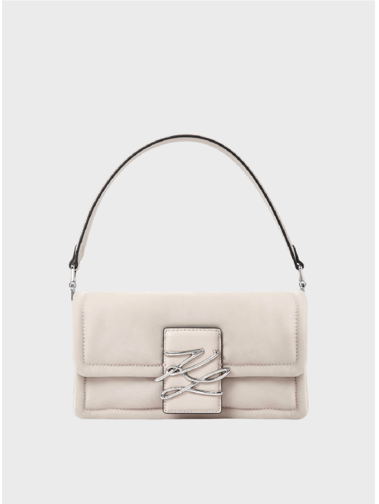 Сумка Karl Lagerfeld K/Autograph Soft SM BGTT Nylon Beige