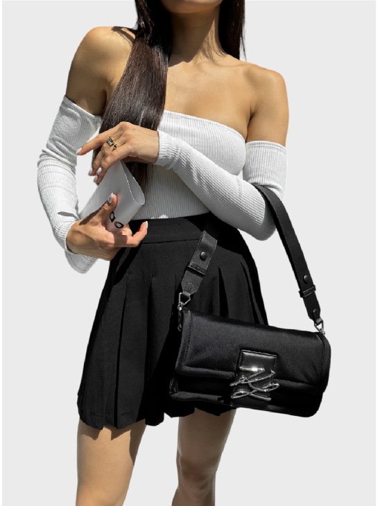 Сумка Karl Lagerfeld K/Autograph Soft SM BGTT Nylon Black