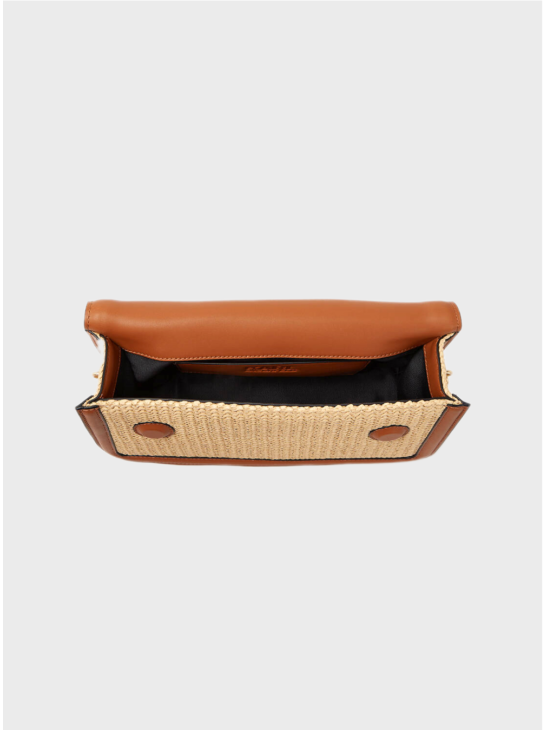 Сумка Karl Lagerfeld K/Autograph Raffia Brown