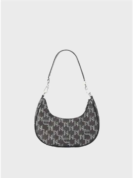 Сумка Karl Lagerfeld K/Ikonic 2.0 Mono CC L Moon Black
