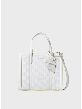 Сумка Karl Lagerfeld K/Ikonic 2.0 Mono CC SM Tote White