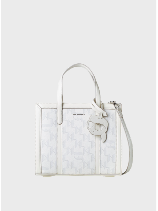 Сумка Karl Lagerfeld K/Ikonic 2.0 Mono CC SM Tote White