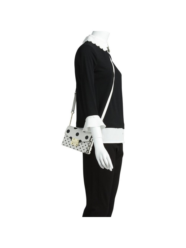 Cумка Karl Lagerfeld Paris CORRINE PRINTED CROSSBODY White