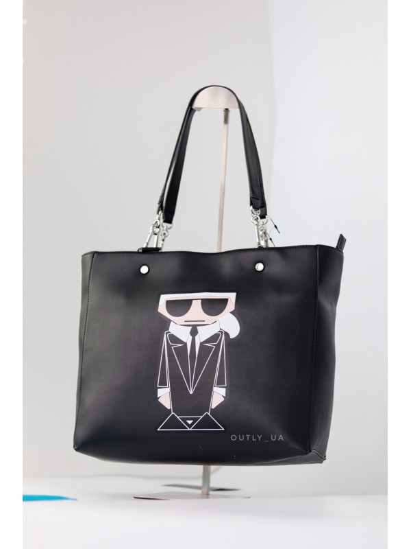 Cумка Karl Lagerfeld Paris  ADELE NOVELTY TOTE Black