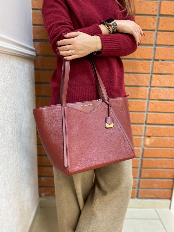 Cумка Michael Kors Whitney  Medium Tote Bag Brandy