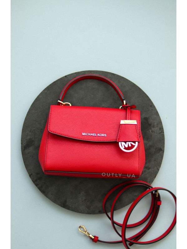 Cумка Michael Kors ava XS Red