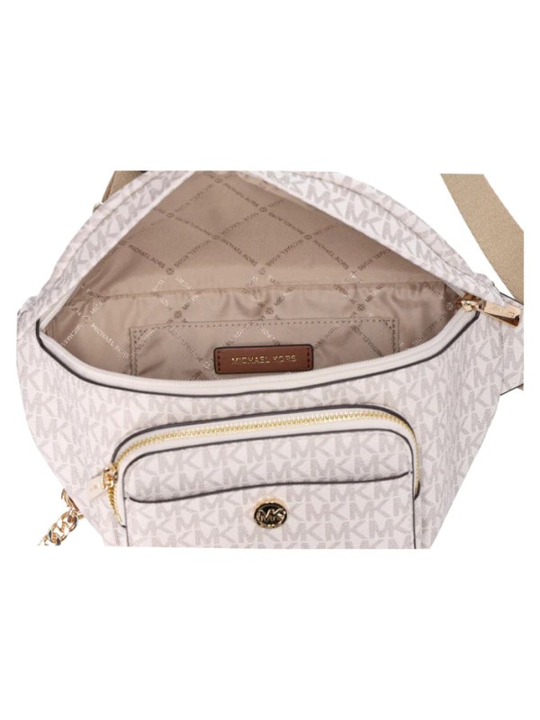 Cумка-Бананка Michael Kors Maisie Multifunctional Waistpack 2in1 Vanilla logo