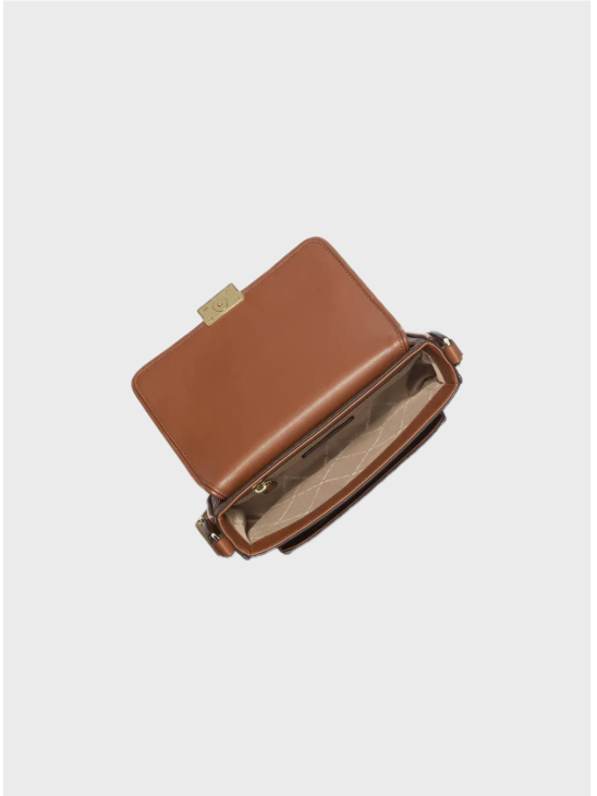 Сумка Michael Kors Bradshaw Medium Signature Messenger Brown Logo