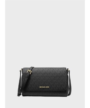 Cумка Michael Kors Jet Set Item Convertible Crossbody Black Logo