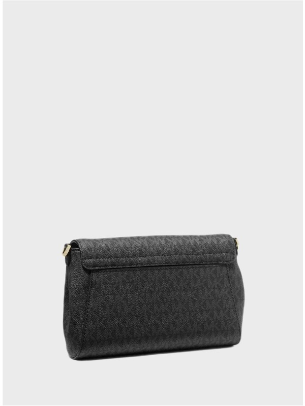 Cумка Michael Kors Jet Set Item Convertible Crossbody Black Logo