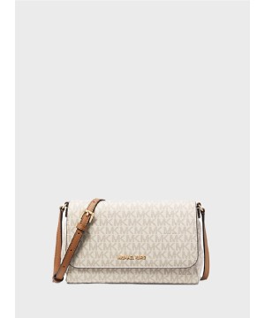 Cумка Michael Kors Jet Set Item Convertible Crossbody Vanilla Logo