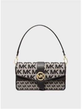 Сумка Michael Kors Greenwich Medium Logo Jacquard Black Multi
