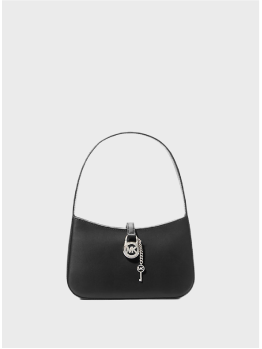 Сумка Michael Kors Lyra Small Leather Pouchette Black