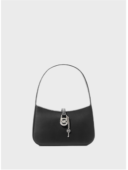 Сумка Michael Kors Lyra Small Leather Pouchette Black
