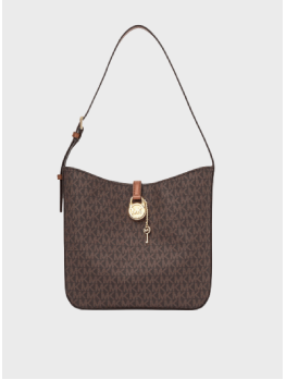 Сумка Michael Kors Lyra Brown Logo
