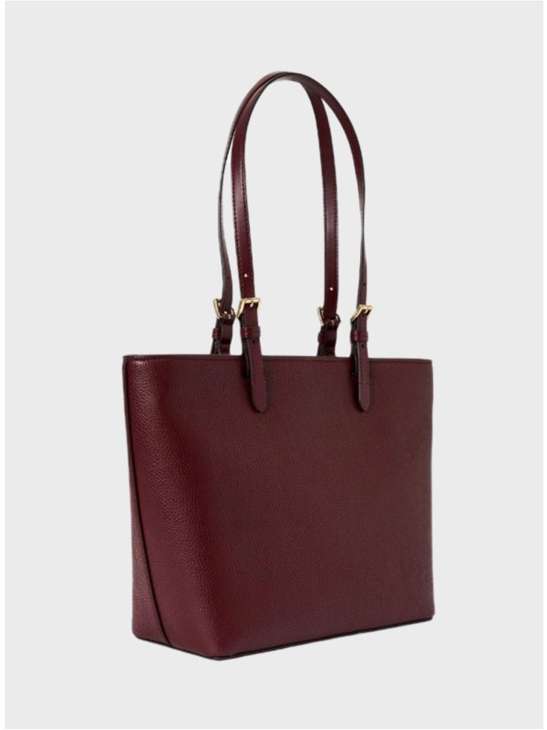 Сумка Michael Kors Jet Set Medium Double Pocket Tote Oxblood