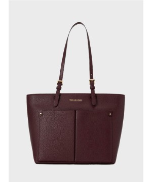 Сумка Michael Kors Jet Set Medium Double Pocket Tote Oxblood