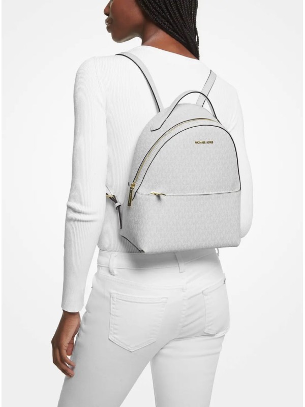 Рюкзак Michael Kors Sheila Medium, Vanilla Logo