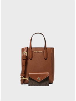 Сумка Michael Kors Vincent Extra-Small Crossbody With Card Case Brown