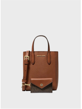 Сумка Michael Kors Vincent Extra-Small Crossbody With Card Case Brown