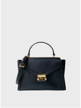 Сумка Michael Kors Whitney Medium Flap Top Handle Satchel Black Сумка Michael Kors Whitney Medium Flap Top Handle Satchel Black