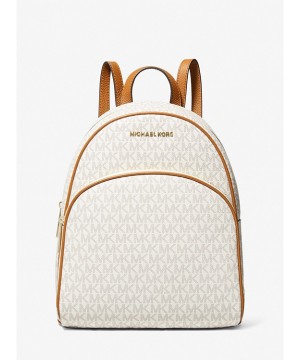 Рюкзак Michael Kors Abbey Medium Leather, Vanilla Logo