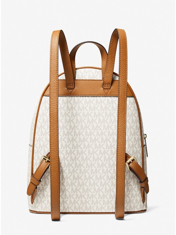 Рюкзак Michael Kors Abbey Medium Leather, Vanilla Logo