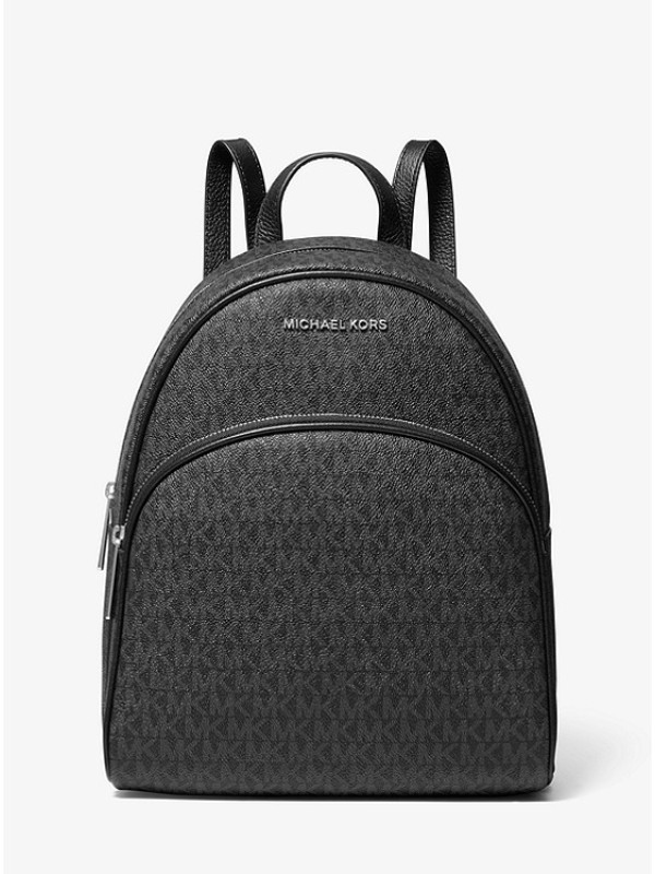 abbey large logo backpack black